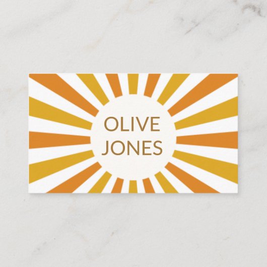 レトロ名刺 名刺 (裏面)