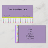 レトロ名刺 名刺 (正面/裏面)