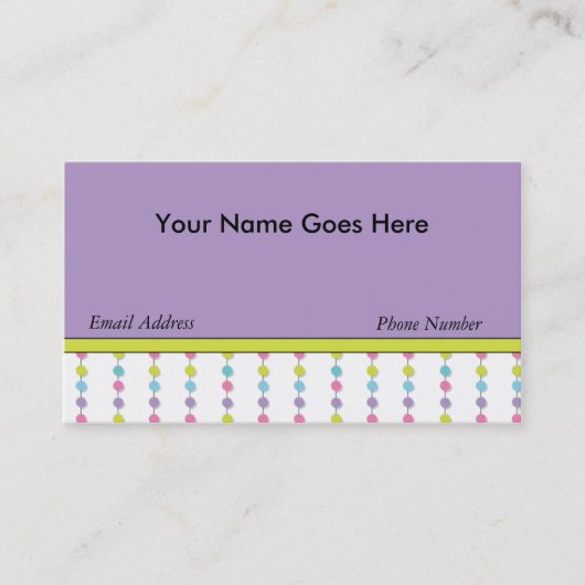 レトロ名刺 名刺 (正面)