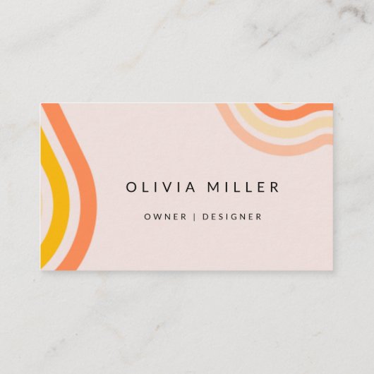 レトロ名刺 名刺 (裏面)