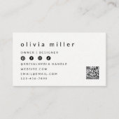 レトロ名刺 名刺 (正面)