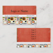 レトロ名刺 名刺 (正面/裏面)