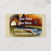 レトロ名刺 名刺 (裏面)