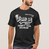 レトロ名日付区分バッチ懇親会 Tシャツ (正面)