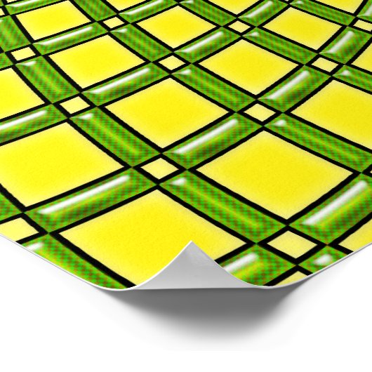 レトロ和平標識 ポスター (角)