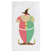 レトロ回路ピエロ スモールペーパーバッグ (裏面)