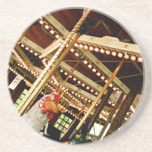 レトロ回転木馬ルースター コースター (正面)