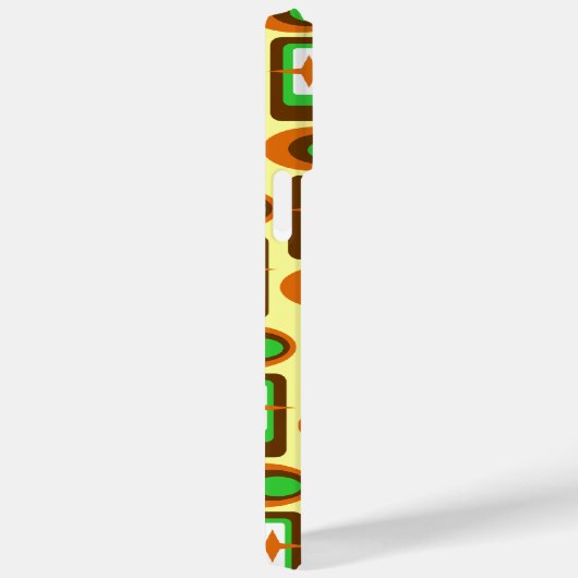 レトロ図形 Case-Mate iPhoneケース (裏面 / 右)