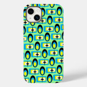 レトロ図形 Case-Mate iPhoneケース (裏面)