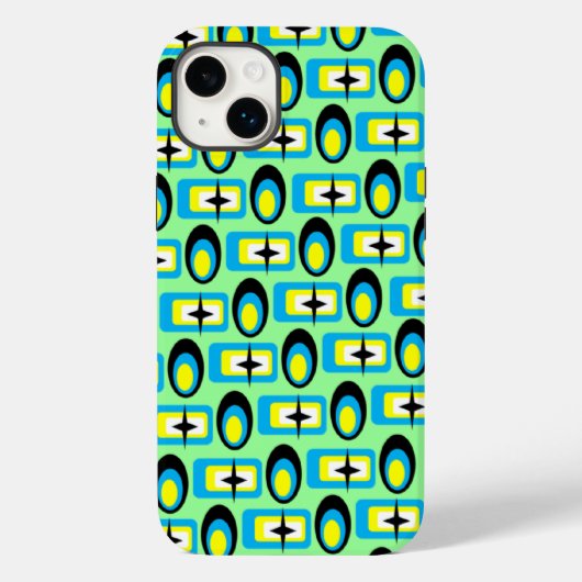 レトロ図形 Case-Mate iPhoneケース (裏面)
