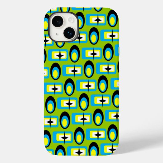 レトロ図形 Case-Mate iPhoneケース (裏面)