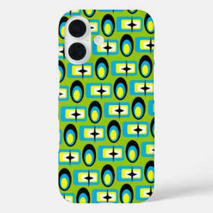 レトロ図形 iPhone 16ケース