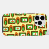 レトロ図形 iPhoneケース (裏面横)