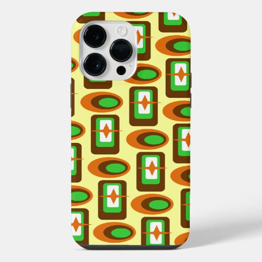 レトロ図形 iPhoneケース (裏面)