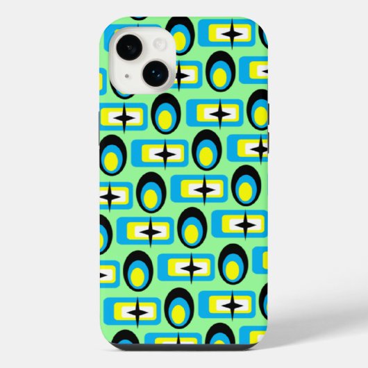 レトロ図形 iPhoneケース (裏面)