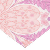 レトロ園花模様ピンク テーブルクロス (アングル)