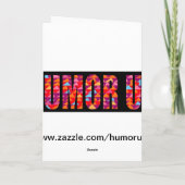 レトロ圧倒ママ カード (裏面)