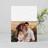 レトロ型フォトシルバー 箔シーズンカード (立ち正面)