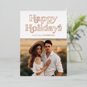 レトロ型フォトバラ金ゴールド 箔シーズンカード (立ち正面)