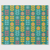 レトロ型 ラッピングペーパー (フラット)