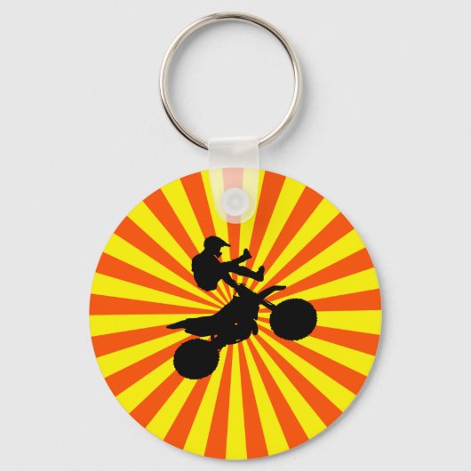 レトロ基十字 キーホルダー (正面)