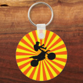 レトロ基十字 キーホルダー (正面)