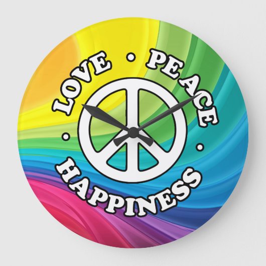 レトロ壁時計 ラージ壁時計 (正面)