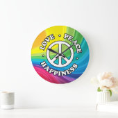 レトロ壁時計 ラージ壁時計 (ホーム)