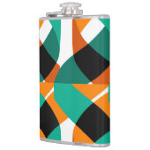 レトロ壁紙：ヴィンテージデザイン フラスク (左)