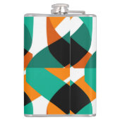 レトロ壁紙：ヴィンテージデザイン フラスク (裏面)