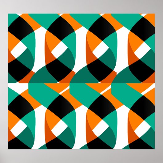 レトロ壁紙：ヴィンテージデザイン ポスター (正面)