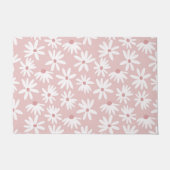 レトロ夏のデイジーパターン小#4 #pattern ドアマット (正面)