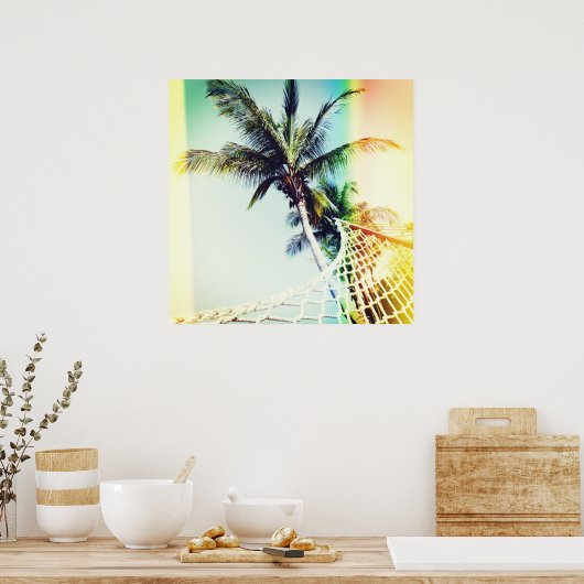 レトロ夏期ポスター ポスター (キッチン)