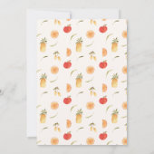 レトロ夏 |プールパーティの招待状 招待状 (裏面)