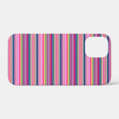 レトロ多色 ストライプ Case-Mate iPhoneケース (裏面 (横))