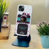 レトロ大学院写真やる気を起こさせる引用文カスタマイズ Case-Mate iPhoneケース