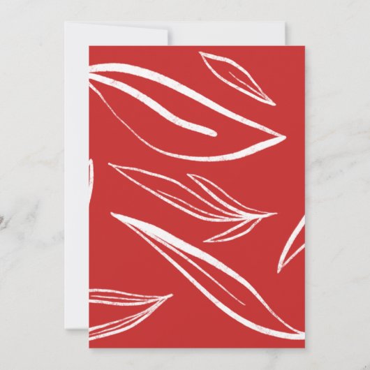 レトロ大学院卒業パーティー招待状 招待状 (裏面)