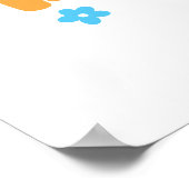 レトロ大胆不敵に作られた詩篇139:14 ポスター (角)