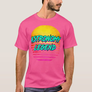 レトロ天文学 Tシャツ