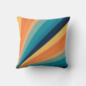 レトロ太陽光線 クッション (裏面)