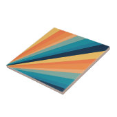 レトロ太陽光線 タイル (側面)