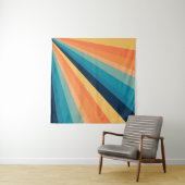 レトロ太陽光線 タペストリー (インサイチュ(横))