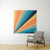 レトロ太陽光線 タペストリー (インサイチュ)