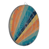 レトロ太陽光線 ダーツボード (正面左)