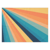 レトロ太陽光線 テーブルクロス (正面(横))