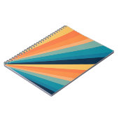 レトロ太陽光線 ノートブック (左側)