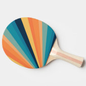 レトロ太陽光線 卓球ラケット (横)