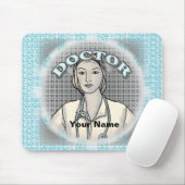 レトロ女医 マウスパッド (マウス)