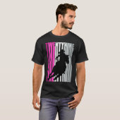 レトロ女性のカーボーイ誕生日29thロデオホースクイーンバー tシャツ (正面フル)