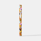 レトロ女性の世界のパターン iPhoneケース (左側面)